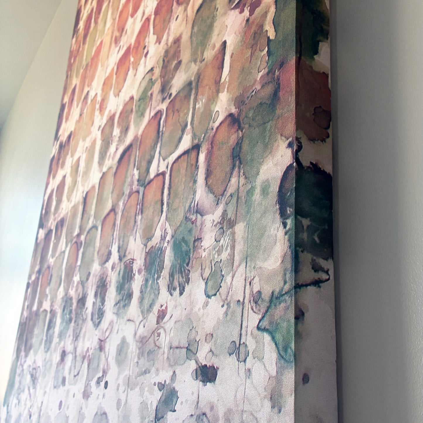 Wall Art With 100 Rose-Hips Teabags 40x50"