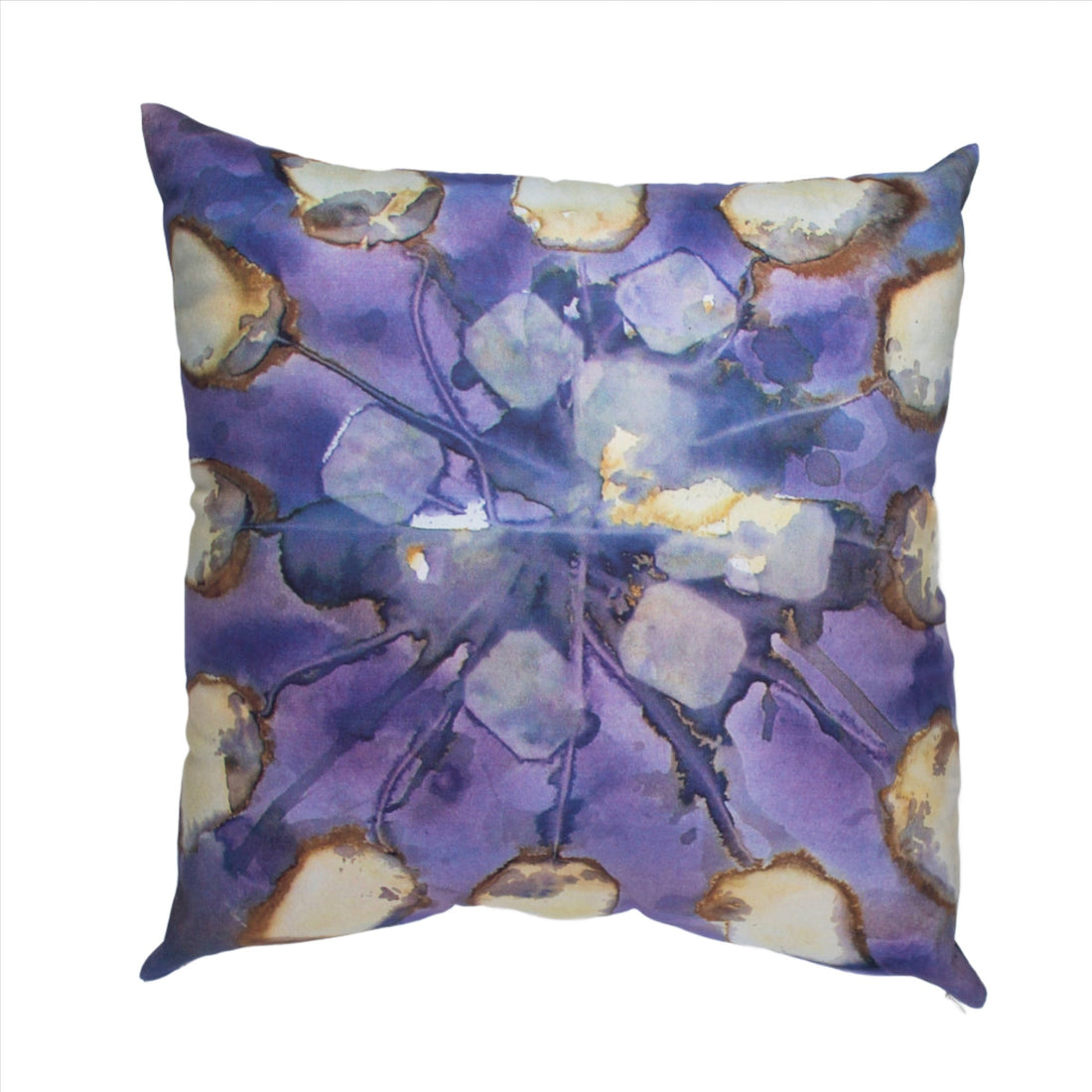 Radiant Purple art pillow cover by Teascarf Brooklyn