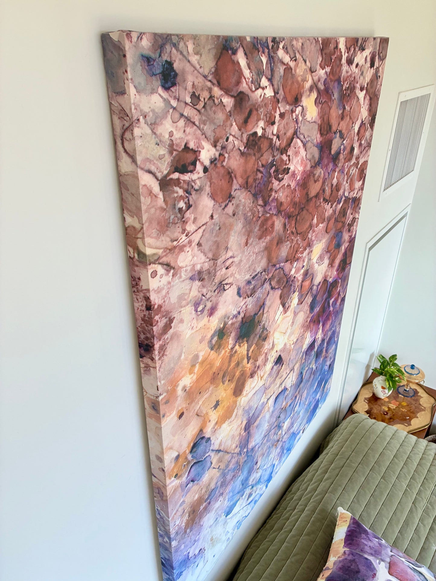 Rare Earth Art Print – Tea-Printed Wall Art (40×50")