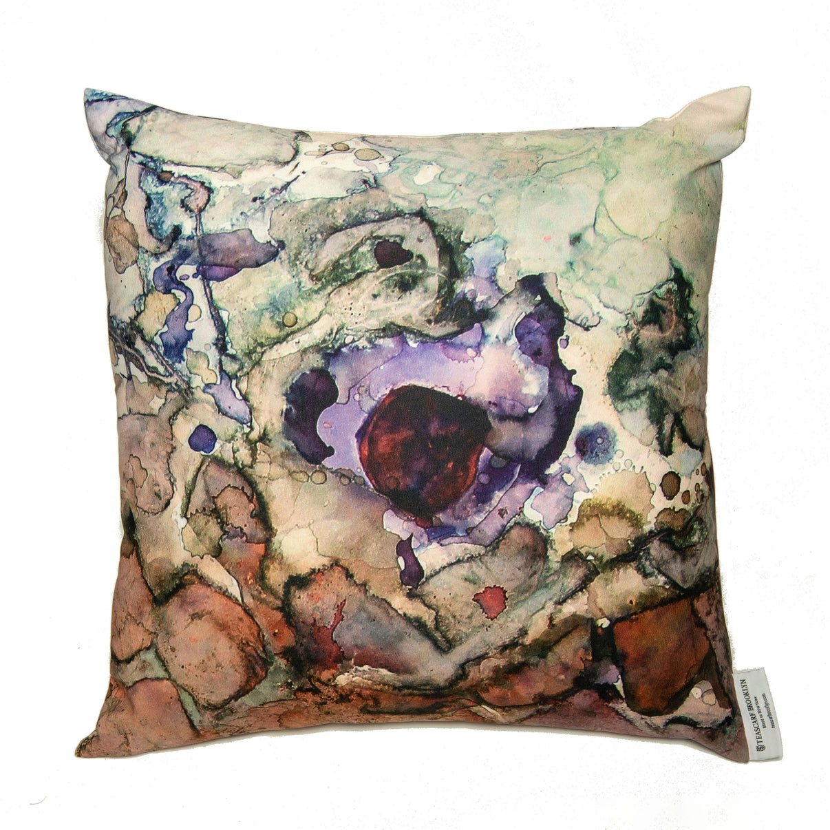 Love is Love Square Tea-Printed Pillow Cover - Teascarf Brooklyn