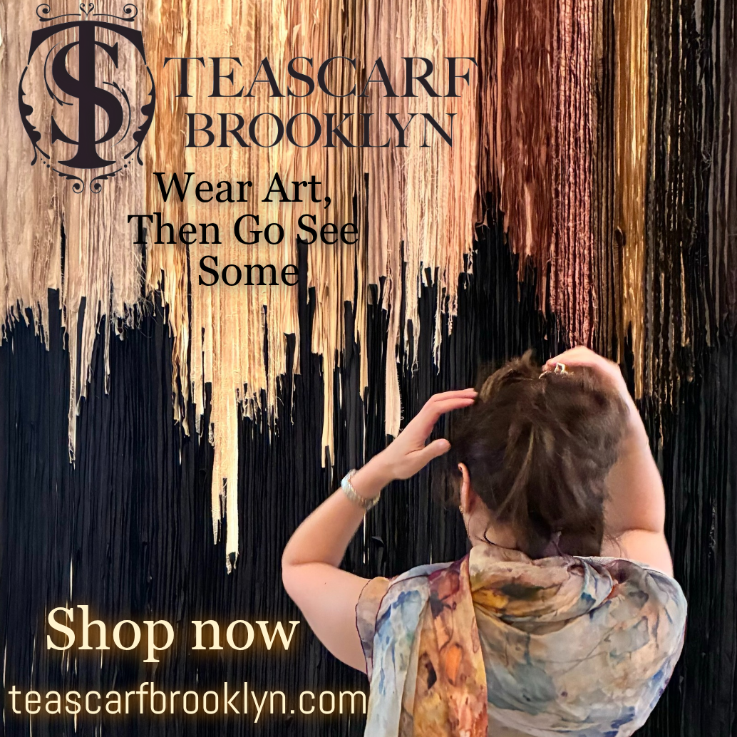 Rare Earth Scarf • Silk Chiffon 52" - Teascarf Brooklyn